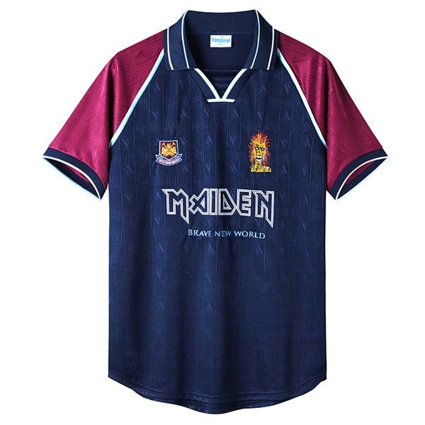 Maillot Football Iron Maiden x West Ham Retro Domicile 1999/2001